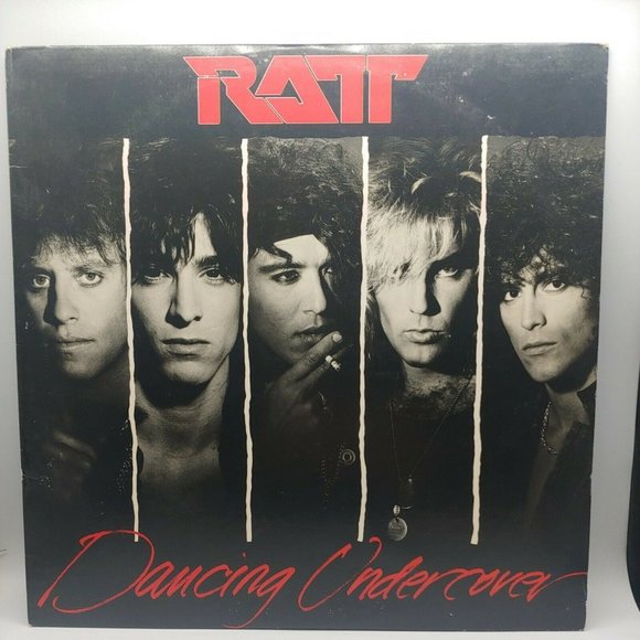 Dancing Undercover by Ratt Vintage Vinyl LP 1986 81683-1